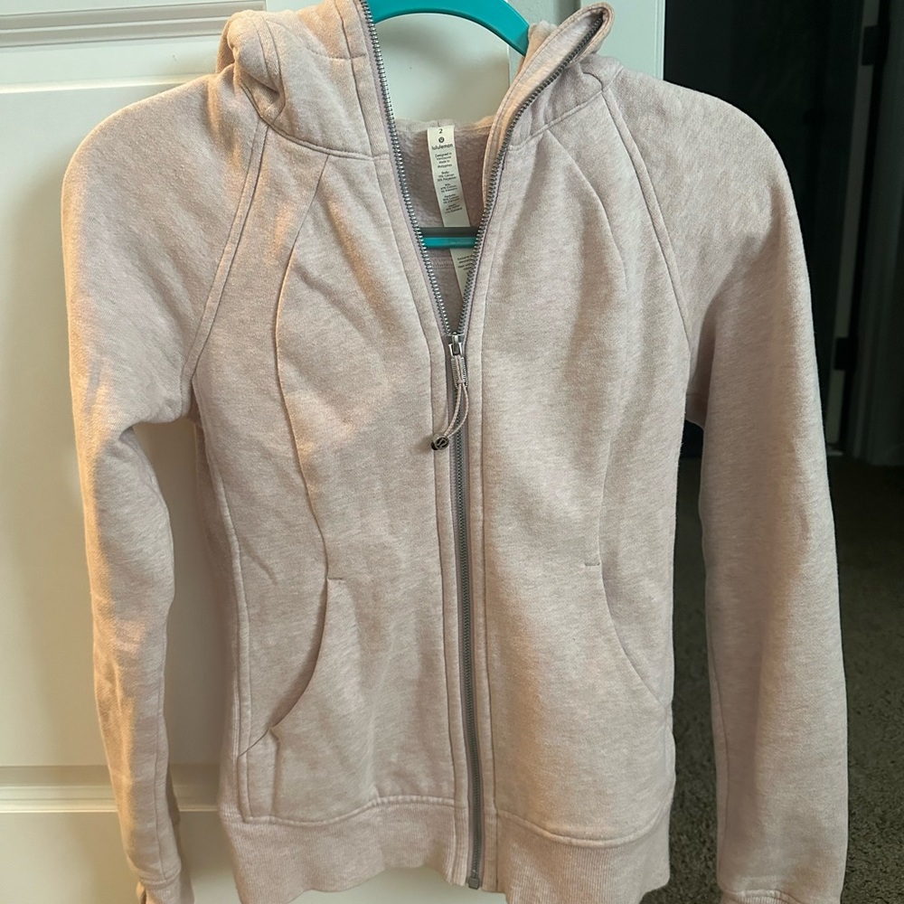 lululemon athletica full zip scuba hoodie